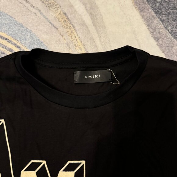 Amiri Hockey Skater Black Tee Mens Size medium or Large - Picture 2 of 4